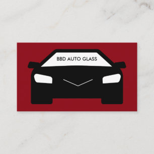 Auto Glas En Tinting Visitekaartje