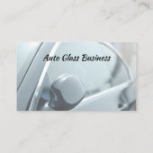 Auto Glass Tinting Repair Business Visitekaartje (Achterkant)