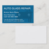 Auto Glass Visitekaartjes (Voorkant / Achterkant)