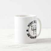 Auto Grappig Auto Racing Mechanic Handleiding Kers Koffiemok (Voorkant rechts)