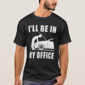 Auto Guy Grappige Shirts Auto Garage Mechanic Hand (Voorkant)