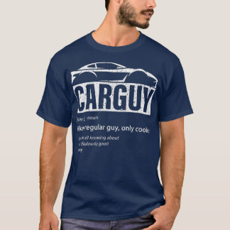 Auto Guy Sport Car Lover Funny Car Guy Definition  T-shirt