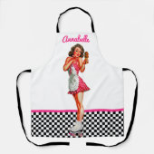 Auto Hop Personalize Apron van 1950 Schort (Voorkant)