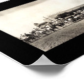 Auto Horse San Benito, TX. Foto 1911 Poster (Hoek)