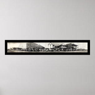 Auto Horse San Benito, TX. Foto 1911 Poster