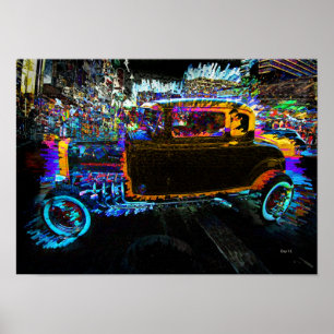 Auto, Hot August Nights, Reno Poster