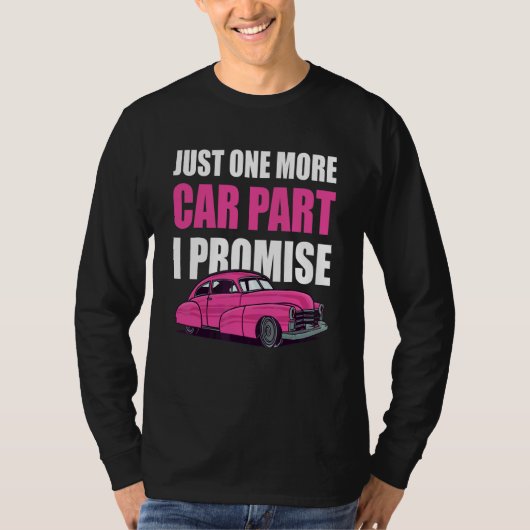 Auto Husband Mechanic nog maar één auto deel I Pro T-shirt (Voorkant)