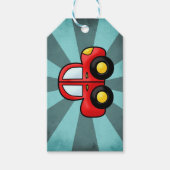 Auto-illustratie Cadeaulabel (Voorkant)