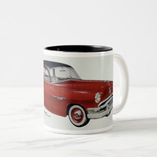 AUTO ILLUSTRATIE, PONTIAC HOOFDMAN TWEEKLEURIGE KOFFIEMOK
