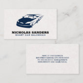 Auto in Beweging | Autodealer Visitekaartje (Voorkant / Achterkant)