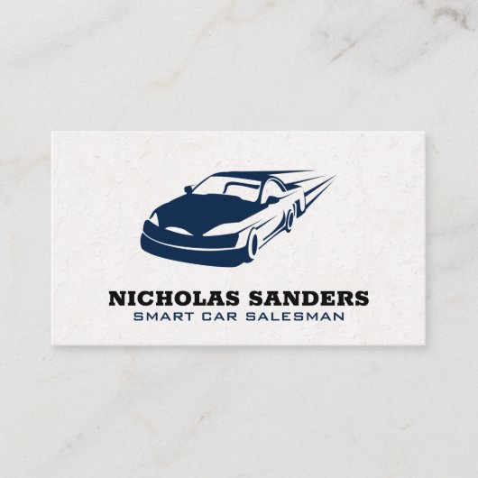 Auto in Beweging | Autodealer Visitekaartje (Voorkant)