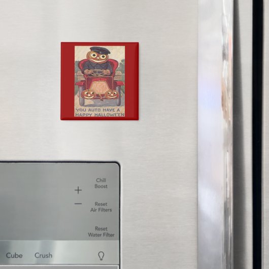  Auto Jack o' Lantern Halloween Magneet (Insitu (Koelkast))