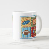 Auto, Jersey, Football en trommelkit Grote Koffiekop (Voorkant rechts)