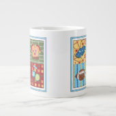 Auto, Jersey, Football en trommelkit Grote Koffiekop (Voorkant)