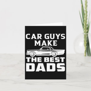 Auto jongens maken de beste vaders papa vader vade kaart