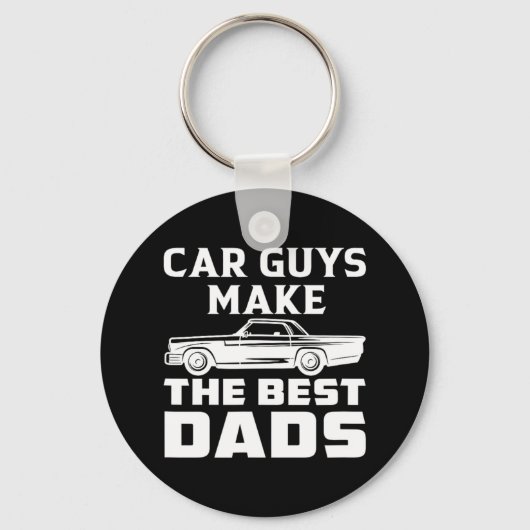 Auto jongens maken de beste vaders papa vader vade sleutelhanger (Voorkant)