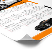 Auto-kalender Poster (Hoek)