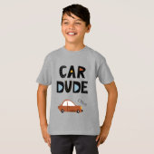 Auto kerel met naam t-shirt (Voorkant volledig)