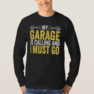 Auto-kerels auto-mechanisme Mijn Garage belt en ik T-shirt