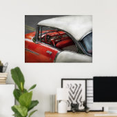 Auto - Klassieke 50's Poster (Thuiskantoor)