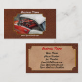 Auto - Klassieke 50's Visitekaartje (Voorkant / Achterkant)