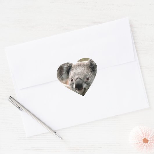 Auto-Koala-Collant Hart Sticker (Envelop)