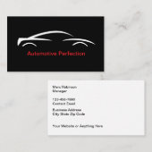 Auto Koele Auto Reparatie Visitekaartje (Voorkant / Achterkant)