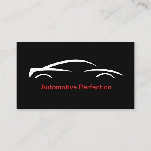 Auto Koele Auto Reparatie Visitekaartje (Voorkant)