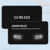 Auto koplamp restauratie vernieuwing visitekaartje