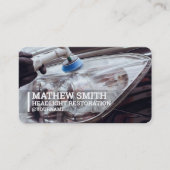 Auto koplamp restauratie visitekaartje (Voorkant)