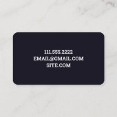 Auto koplamp restauratie visitekaartje (Achterkant)