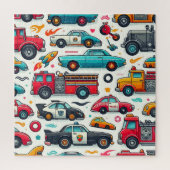 Auto Legpuzzel (Verticaal)