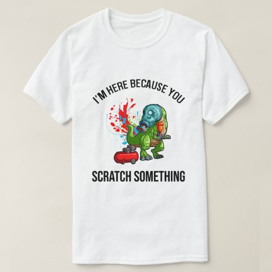 Auto Lichaam Schilder Citaat voor Auto Schilder en T-shirt (Design voorkant)