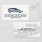 Auto-Logo | Auto autoband Logo Visitekaartje (Voorkant / Achterkant)