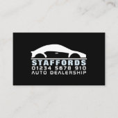 Auto Logo, Auto Dealer Visitekaartje (Voorkant)