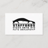 Auto Logo, Auto Dealer Visitekaartje (Voorkant)