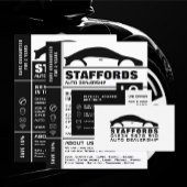 Auto Logo, Auto Dealer Visitekaartje