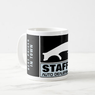 Auto Logo, Auto Dealership Adverteren Koffiemok