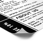 Auto Logo, Auto Dealership Adverteren Poster (Hoek)