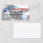 Auto-Logo | Automatisch detailleerinterieur Visitekaartje (Voorkant / Achterkant)