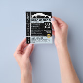 Auto-Logo, automatische mechanisme en reparaties A Flyer (Hand)