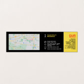 Auto-Logo, automatische mechanisme en reparaties,  Visitekaartje (Binnenkant ongevouwen)