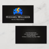 Auto logo bliksem visitekaartje (Voorkant / Achterkant)