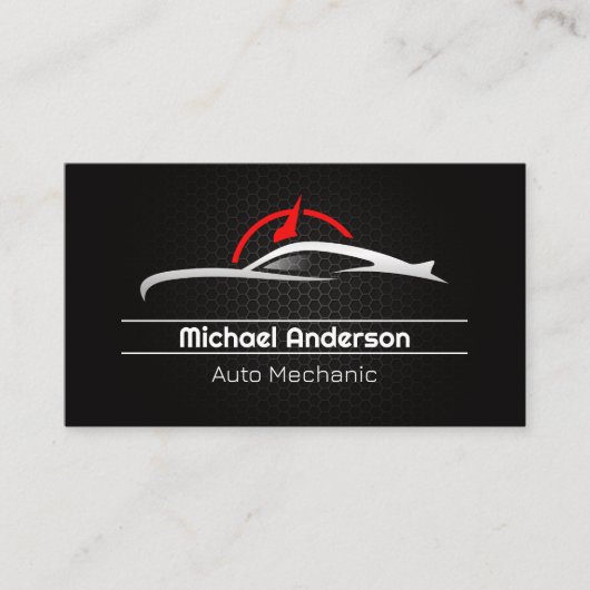 Auto Logo | Logo auto's Visitekaartje (Voorkant)