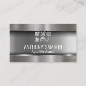 Auto-Logo-pictogrammen | Mechanisch repareren van Visitekaartje (Voorkant)