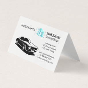 Auto Logo   Sleutel in Hand Visitekaartje