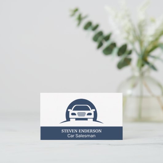 Auto Logo Visitekaartje (Staand voorkant)