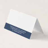 Auto Logo Visitekaartje (Achterkant)