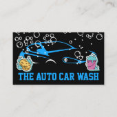Auto Logo | Zeepbellen | Spons en Emmer Visitekaartje (Voorkant)