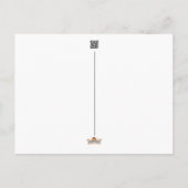 Auto Love Hot Rod Auto Vakantiegiften Briefkaart (Achterkant)